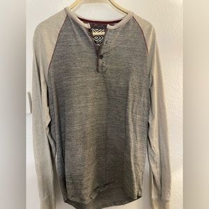 True Grit Long Sleeve Shirt | Size M | Gray